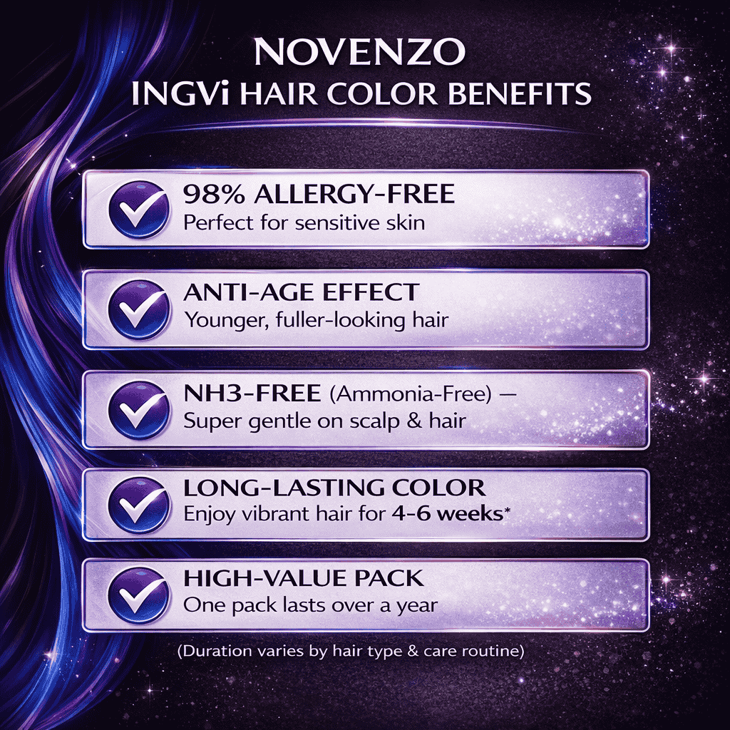PREMIUM QUALITY INGVi HAIR COLOR (IMPORTED)